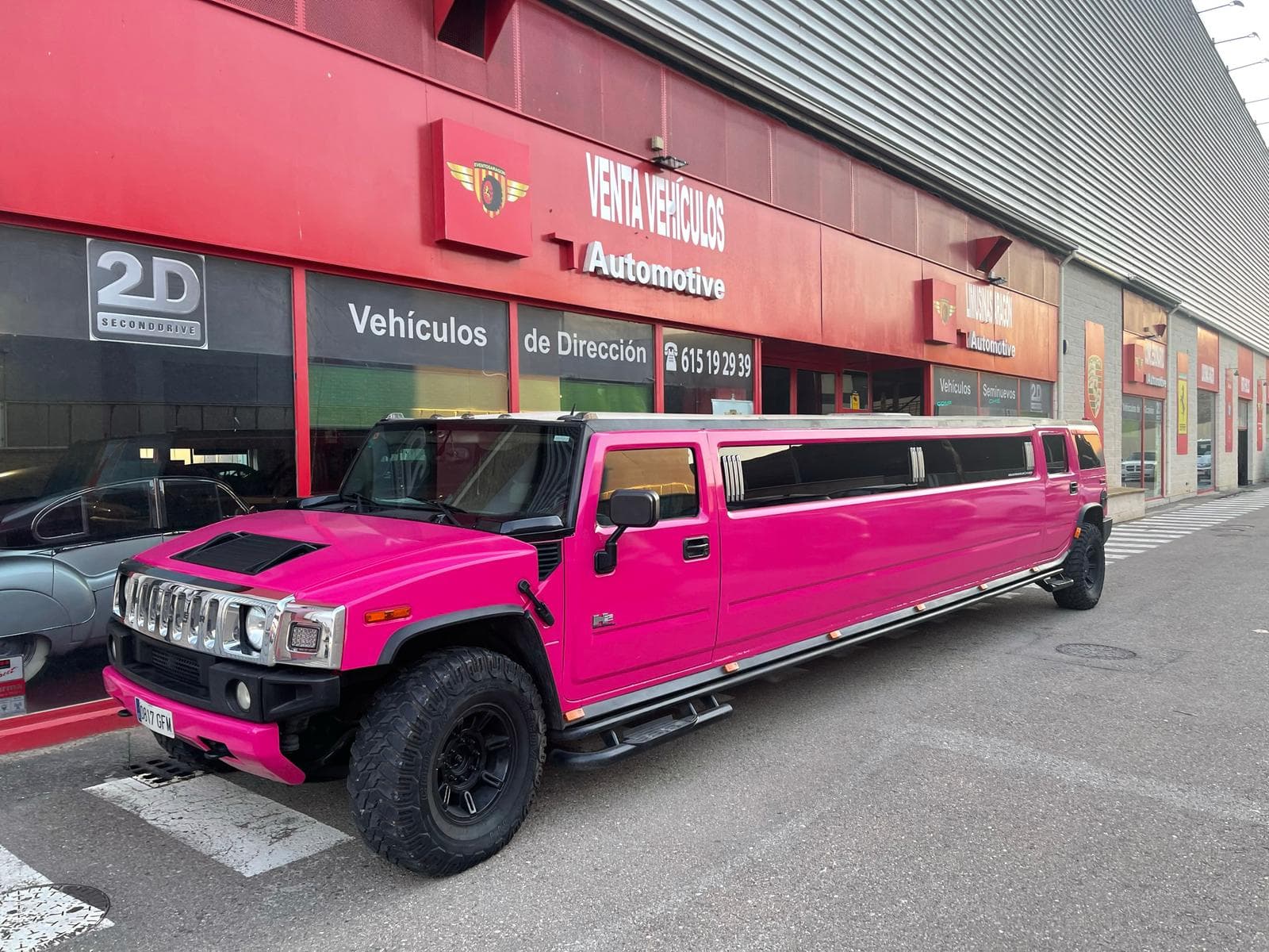 Limusina Hummer H3 Rosa