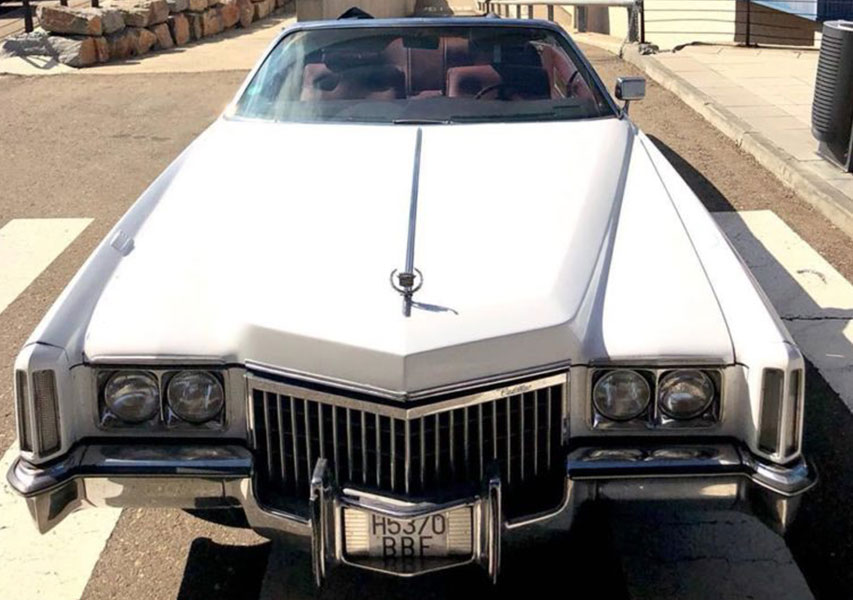 CADILLAC DESCAPOTABLE - Blanco