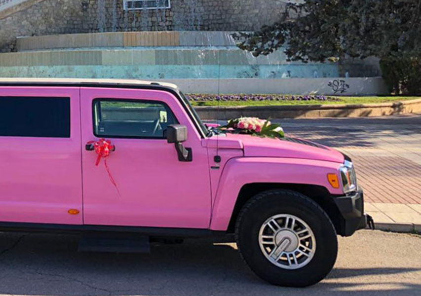 Limusina Hummer H3 Rosa